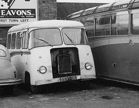 Trojan Minibus.  Commercial vehicle, Bus coach, Trojan